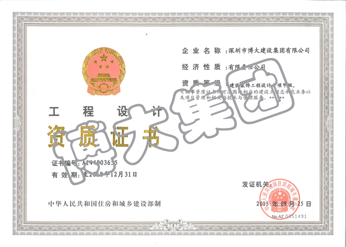 你們公司是設計一級嗎？